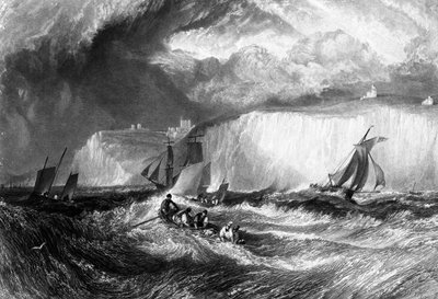 The Straits of Dover, engraved by William Miller, 1827 by Joseph Mallord William Turner